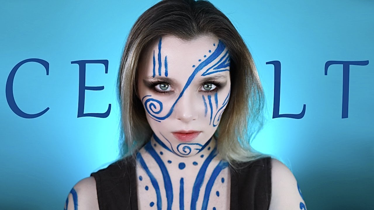 Celtic Warrior 🌀 Fantasy Makeup Tutorial for beginners