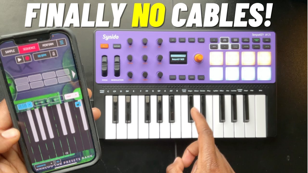 Стоит ли покупать Synido TempoKey W25? Беспроводная MIDI-клавиатура, которая вам нужна