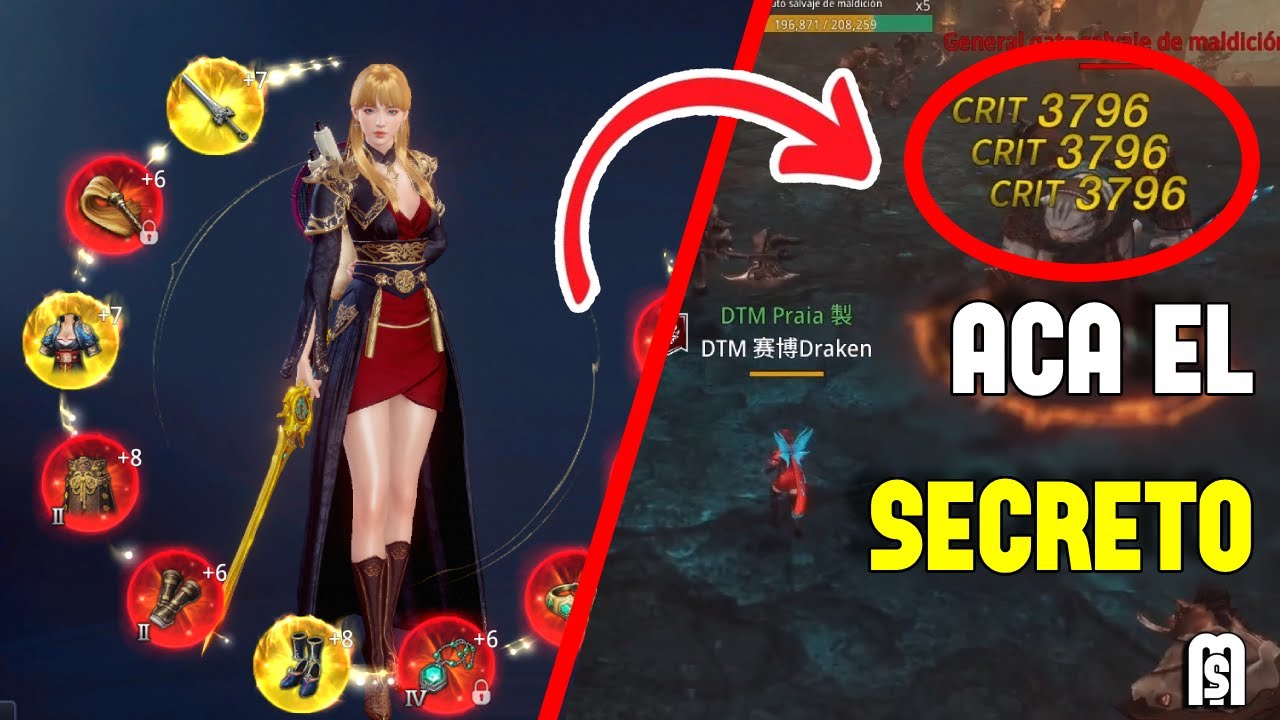 EL VERDADERO SECRETO DE COMO VENCER PERSONAJES MAS FUERTE QUE TUYO EN MIR4