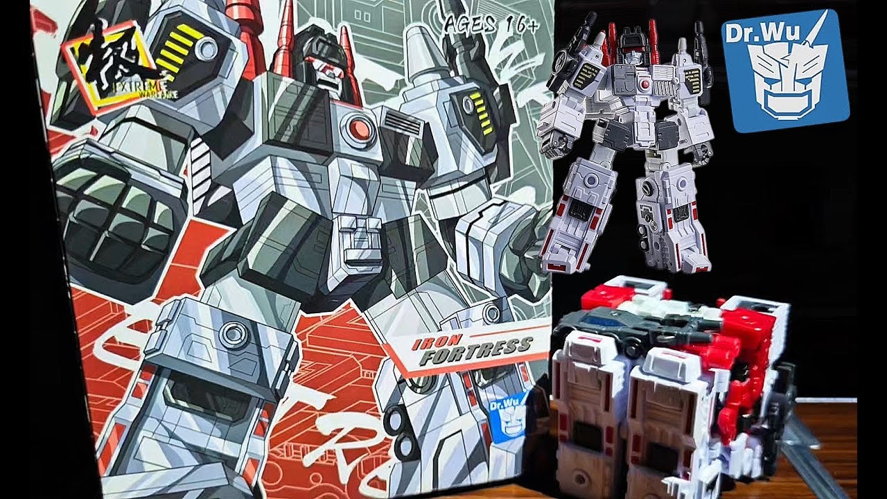 Dr Wu Tiny Transformers DW-E54 Iron Fortress [Metroplex & Metrotitan Cube]