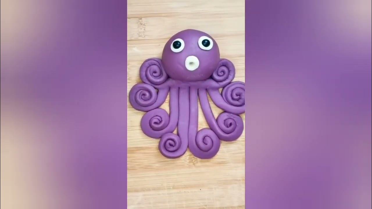 Polipo 🐙🦑 con plastilina o altro 