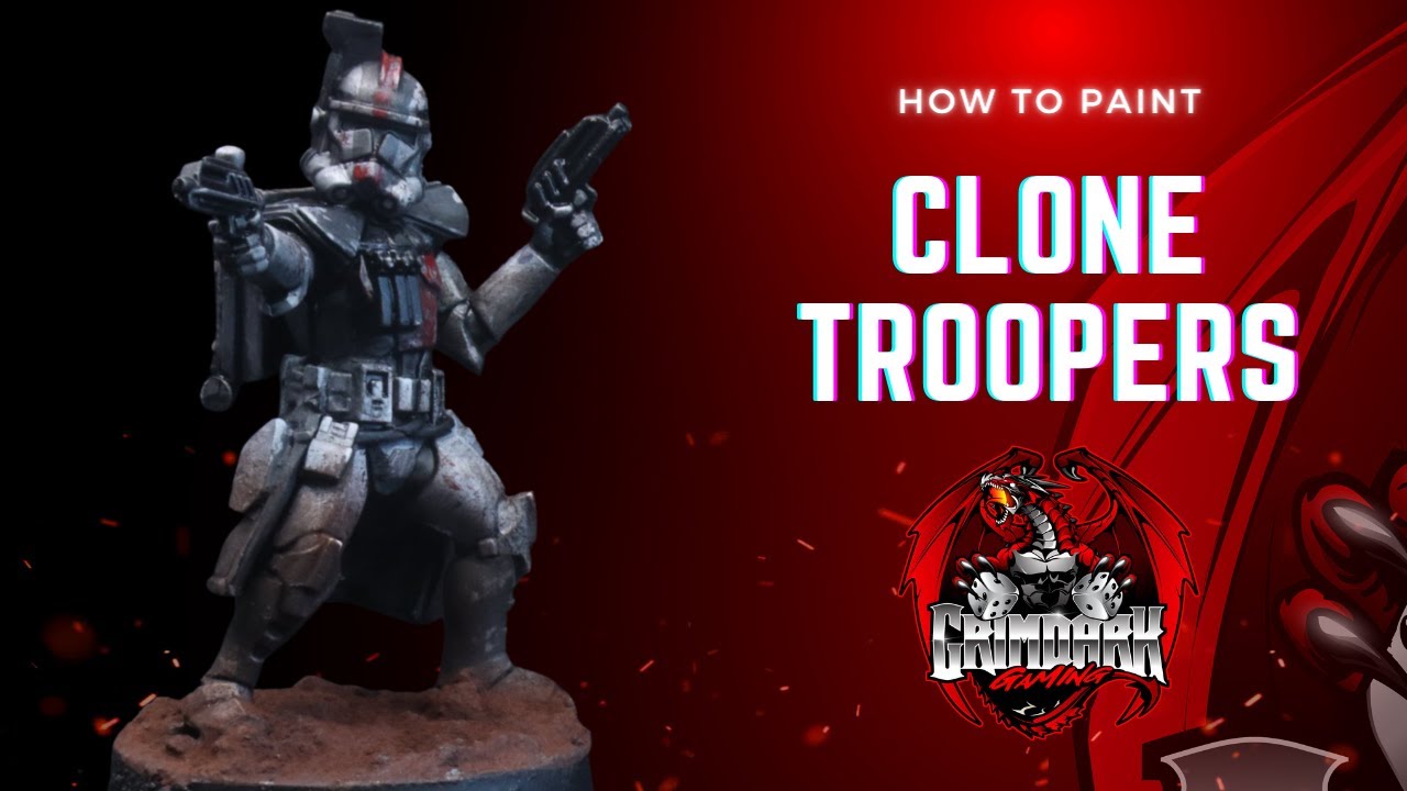 How to paint Grimdark; Clone Troopers