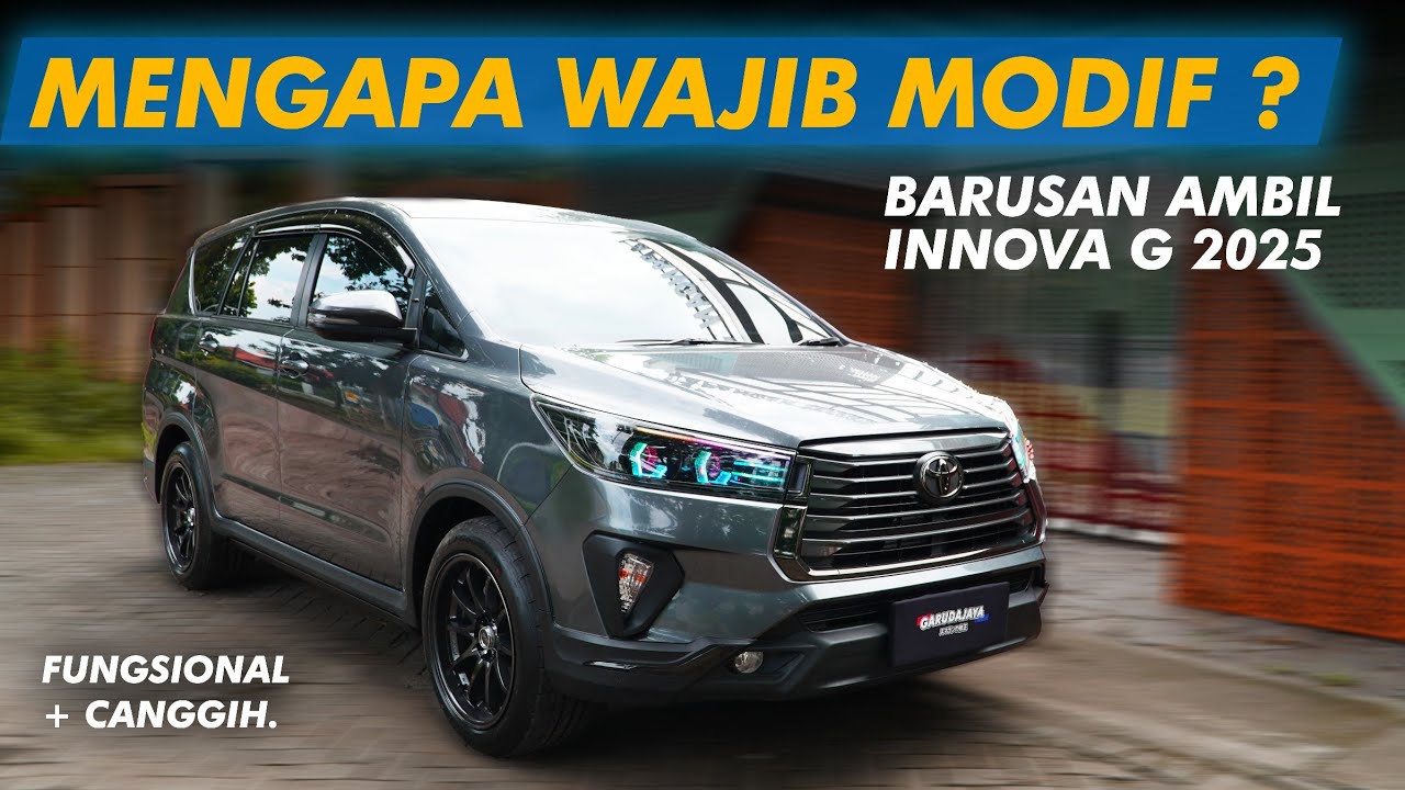TEST JALAN 2 UNIT MODIF INNOVA BEDA INSPIRASI !! BEDA RASA ??