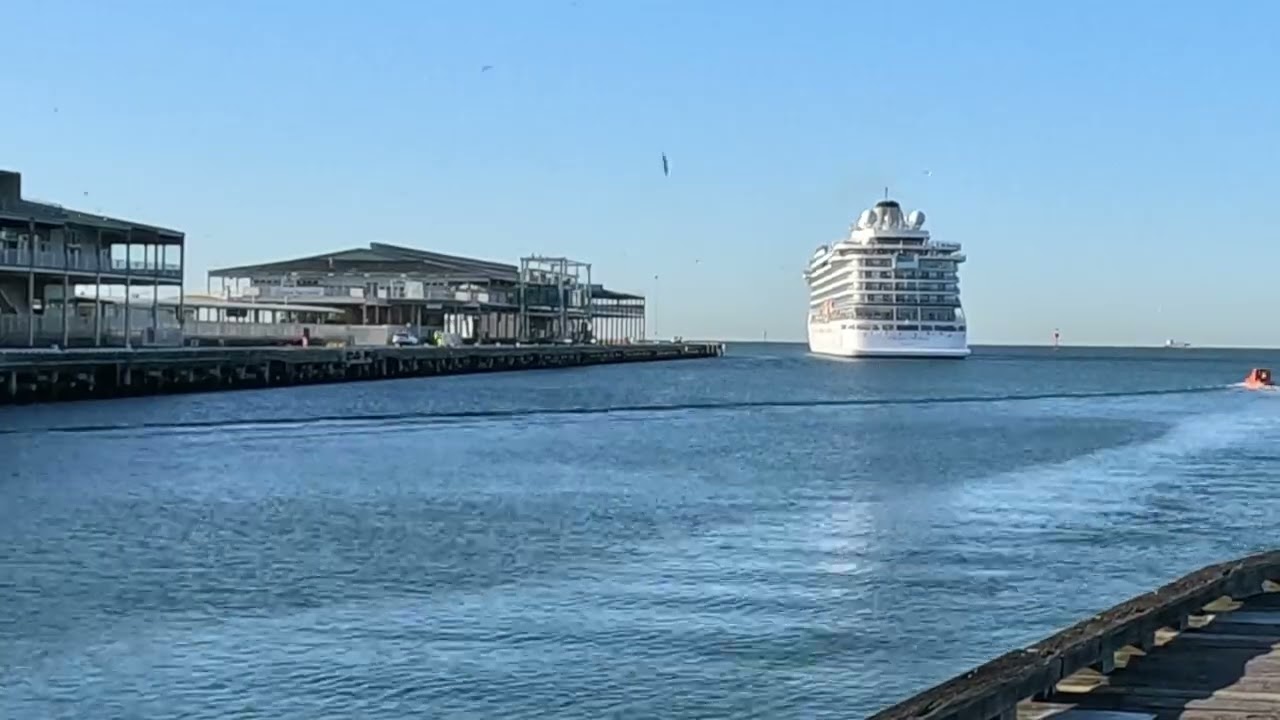 Viking Venus Arrival Station Pier Melbourne Australia 251203
