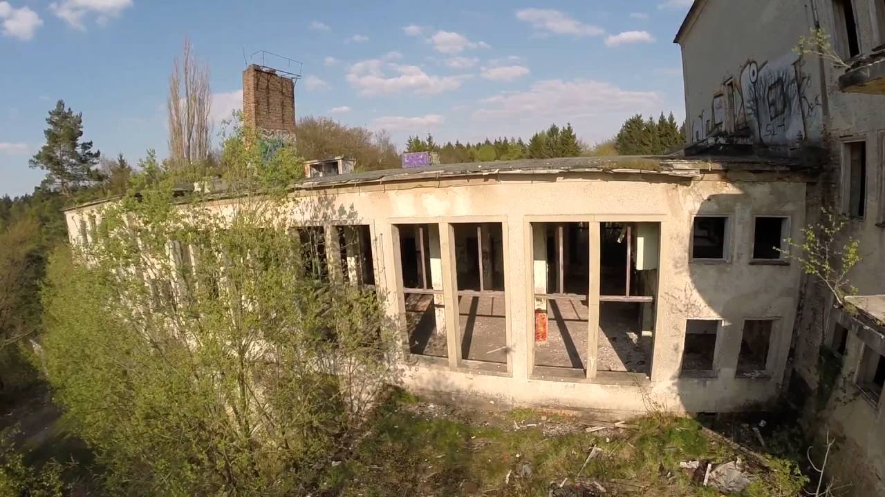 FDGB Ferienheim Fritz Heckert - Lost Place Flycam 2016