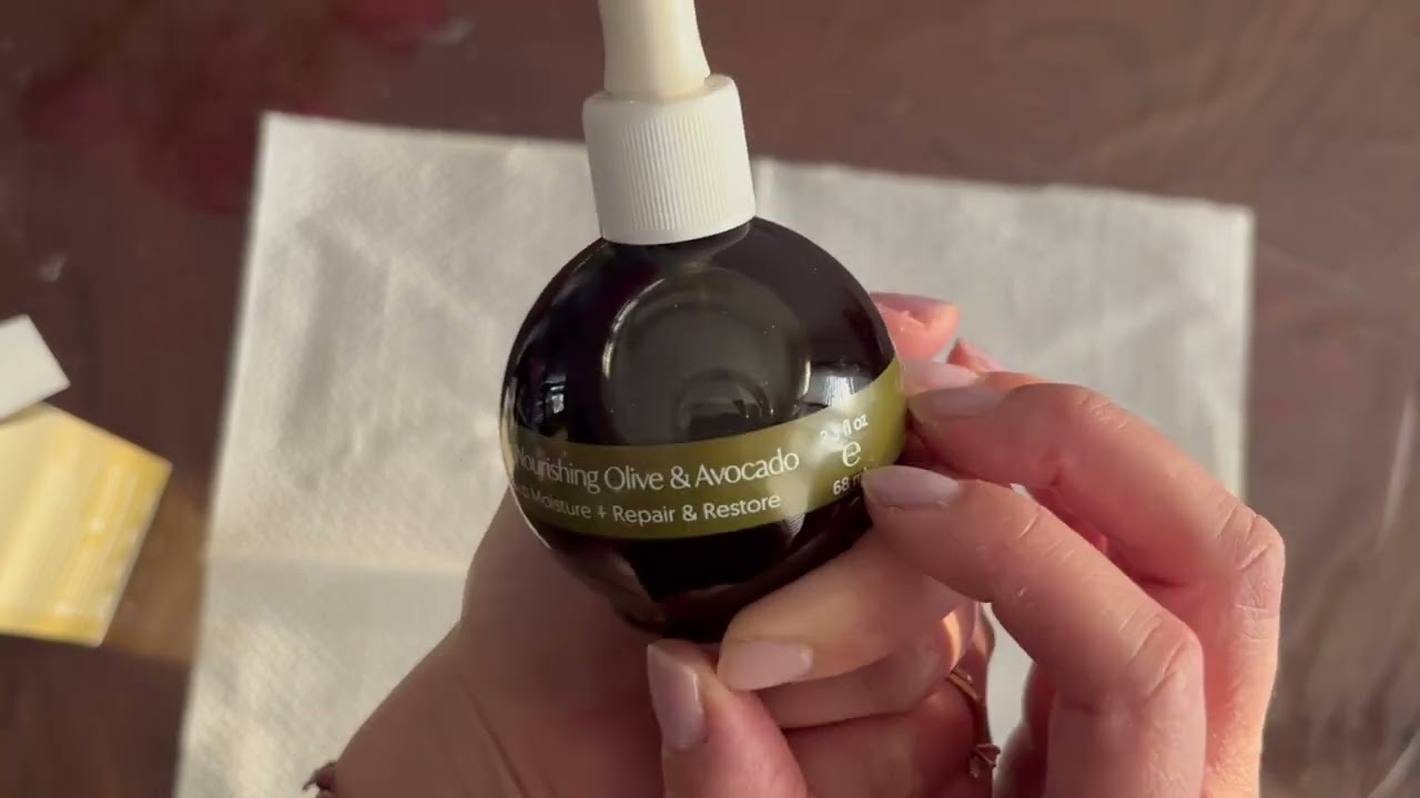 Ella and Mila Cuticle Nail Spa Olive and Avocado Review