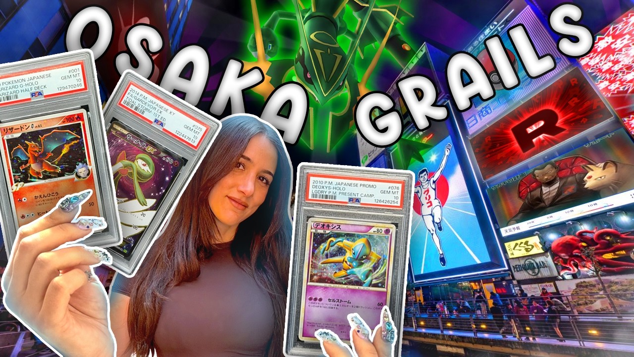 Buying All The BEST Pokemon Cards In Osaka, JAPAN - Buyer POV!