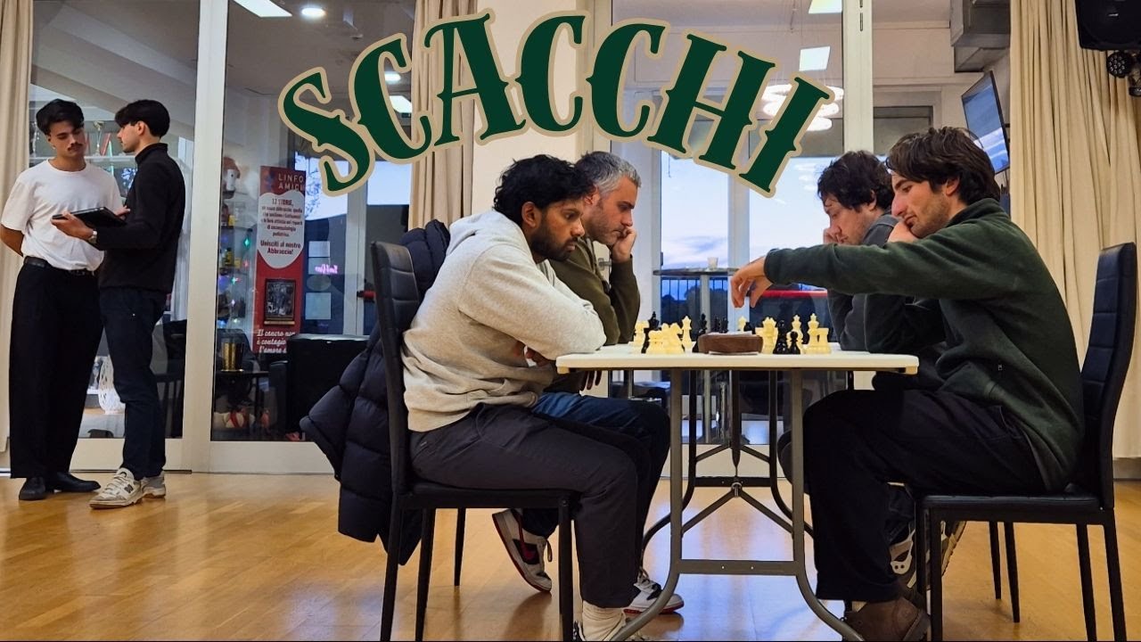 Abbiamo organizzato un torneo di scacchi