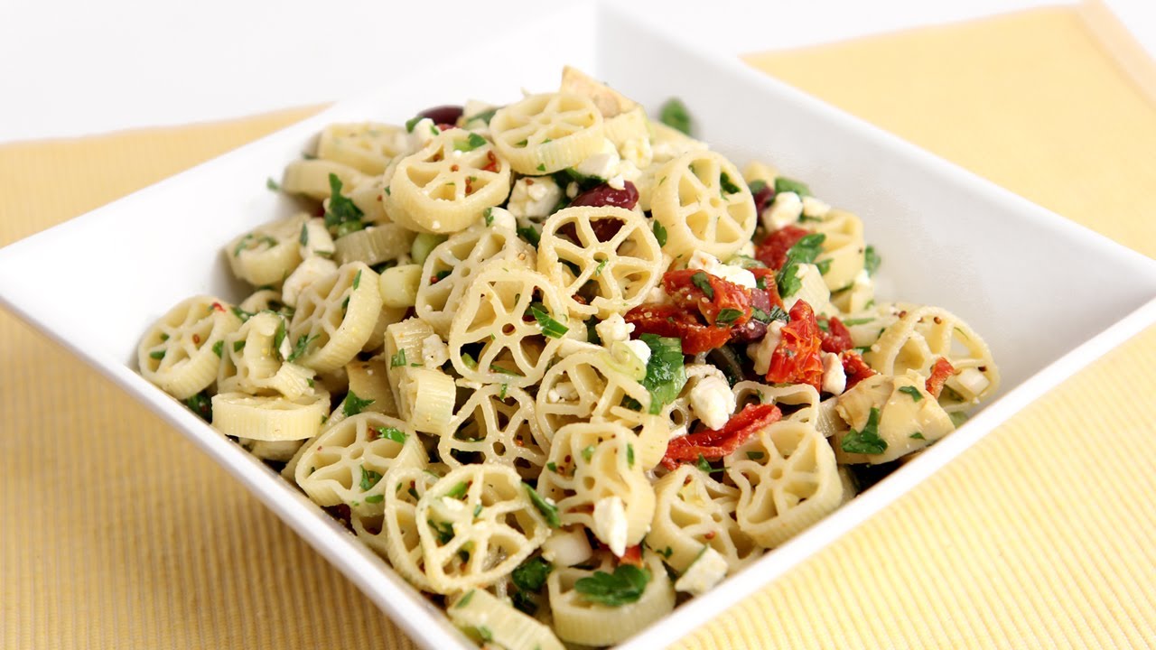 Mediterranean Pasta Salad Recipe - Laura Vitale - Laura in the Kitchen Episode 788