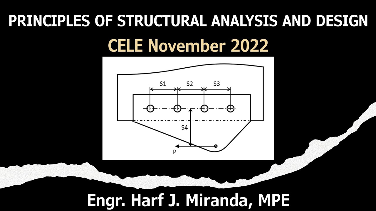 PSAD SITUATION 157: Eccentrically Loaded Bolted Connection | CELE November 2022