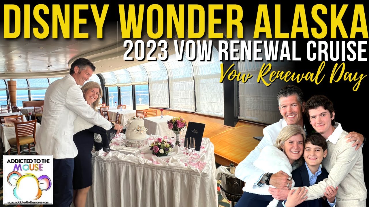 Обновление наших клятв на лайнере Disney Wonder Alaska 2023 | Круиз «Обновление клятв» — день 2