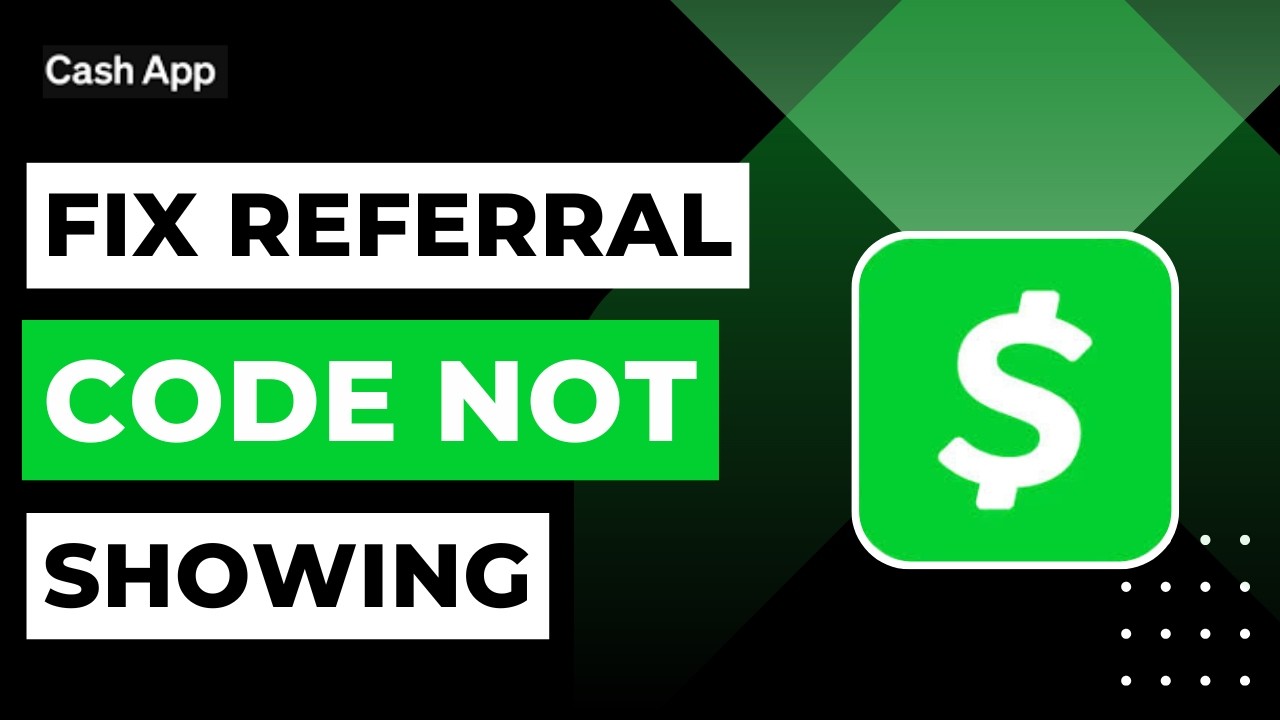 Как исправить проблему с не отображающимся реферальным кодом Cash App!