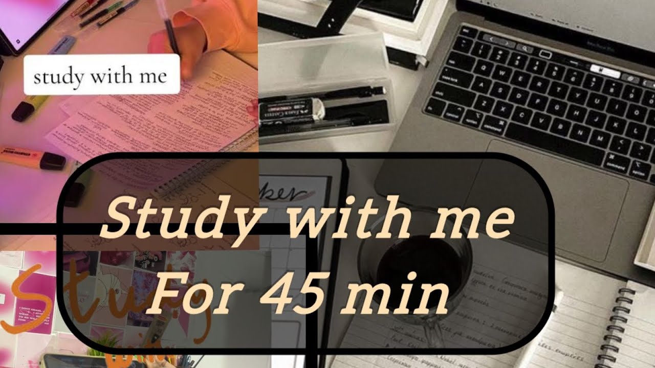 “Focus With Me 📚 | 45-Minute Study Session for NEET/Board Prep”