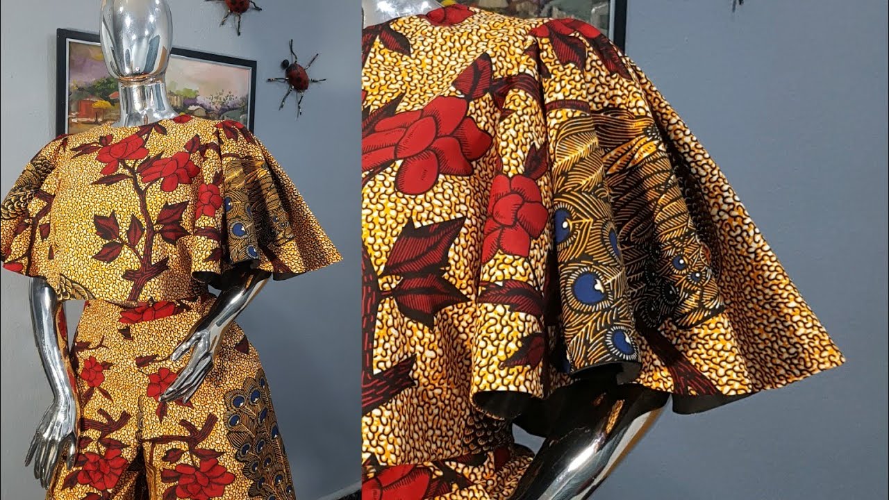 How to Sew a CIRCLE SLEEVE | Diy UMBRELLA SLEEVES Cutting And Stitching