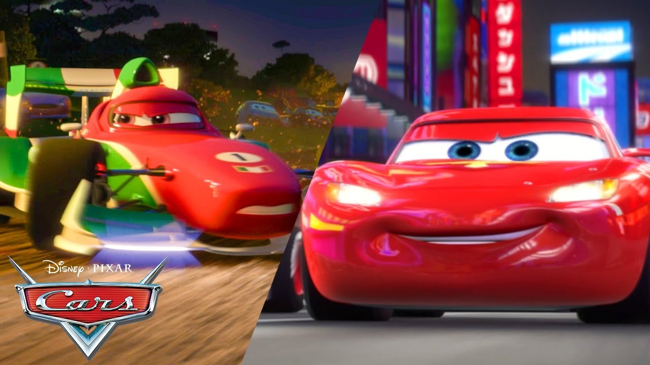 Lightning McQueen Races Francesco in Italy! | Pixar Cars | @disneyjr