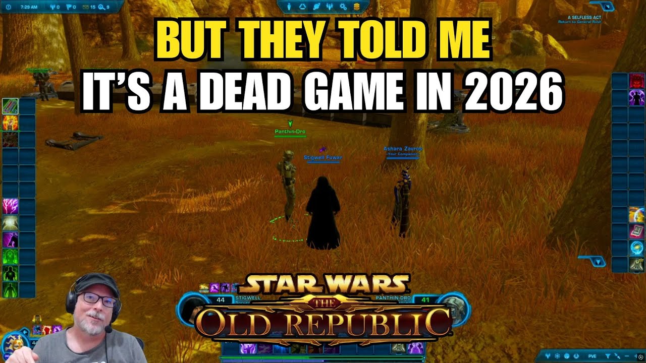 Но они же говорили, что SWTOR умрёт в 2026 году!