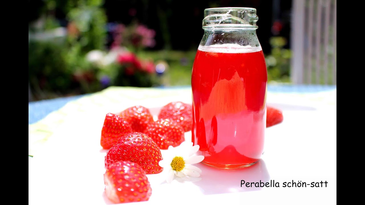 Erdbeersirup im Thermomix®