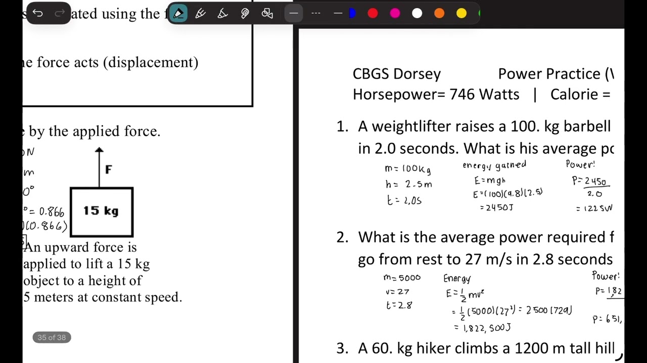Work & Energy | AP Physics 1: Unit 3