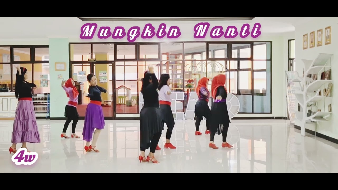 Mungkin Nanti Line Dance/Improver/Choreo Roosamekto Mamek(INA)/Demo by Litera LDC #linedance 