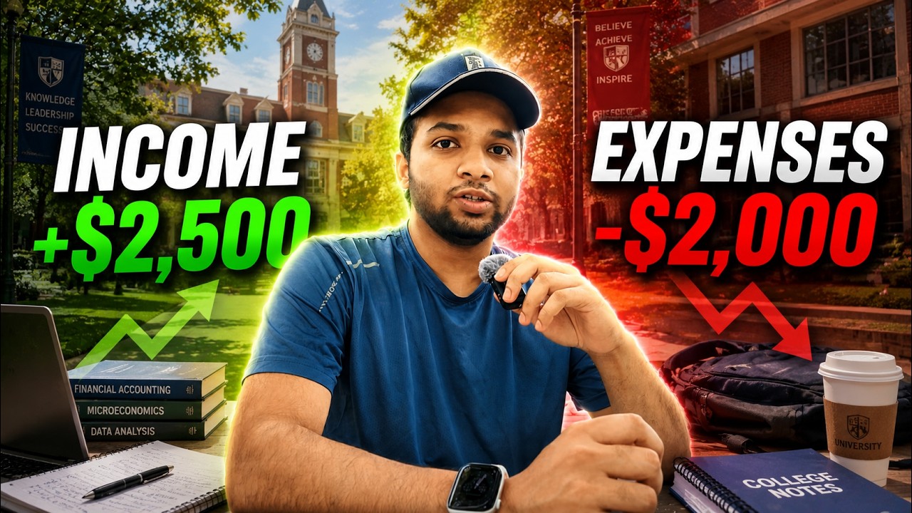 International Student Income vs Expenses in USA | Is It Possible to Cover Your Own Expenses in Am...