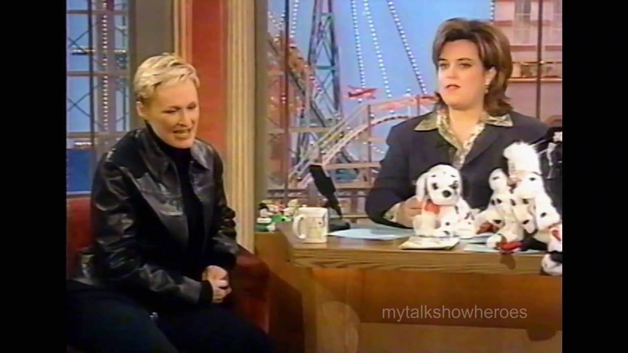 GLENN CLOSE HAS FUN WITH ROSIE