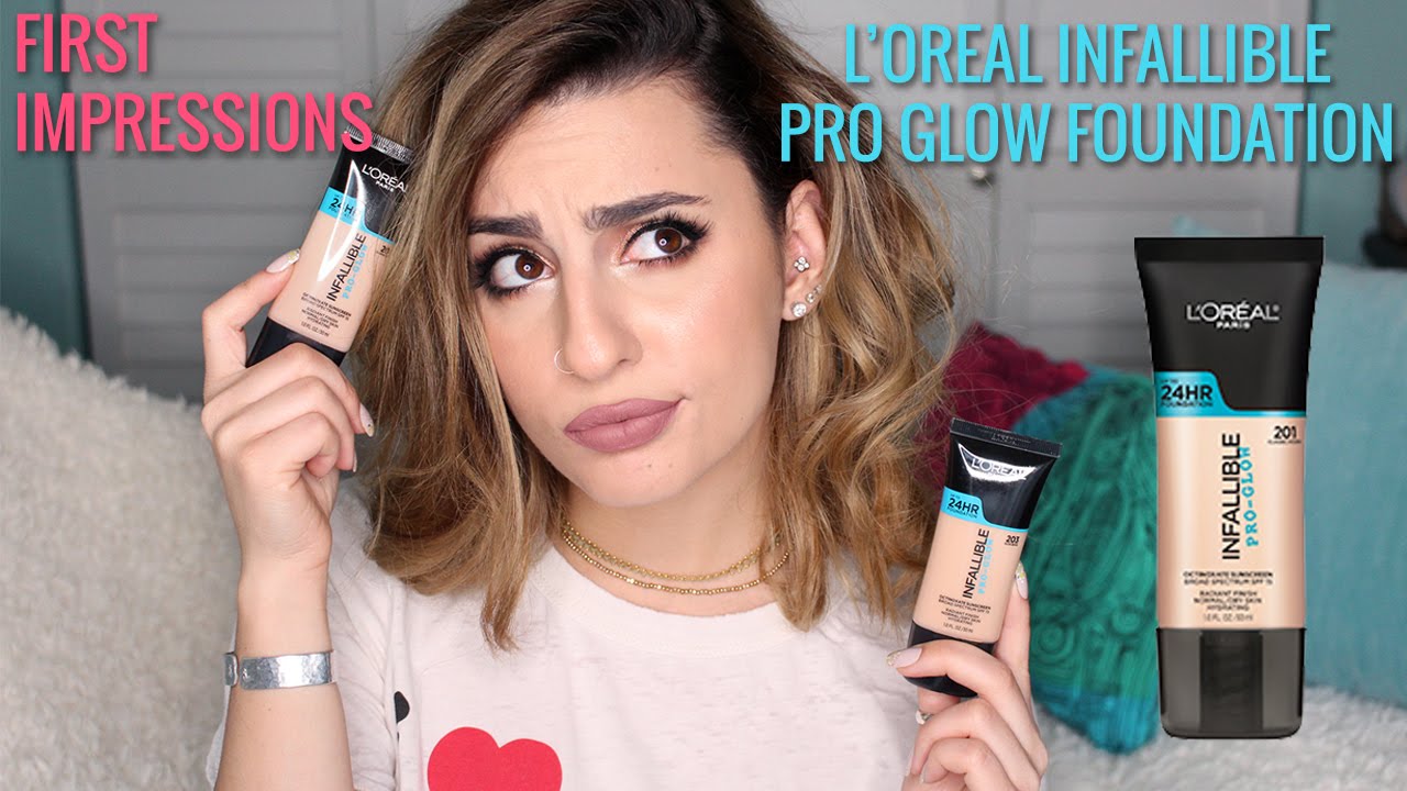 L'Oreal Infallible Pro-Glow Foundation: First Impressions