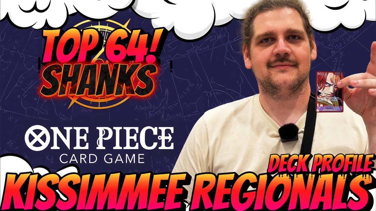 Red Shanks Top 64!  | One Piece Card Game Kissimmee Regionals 🔥