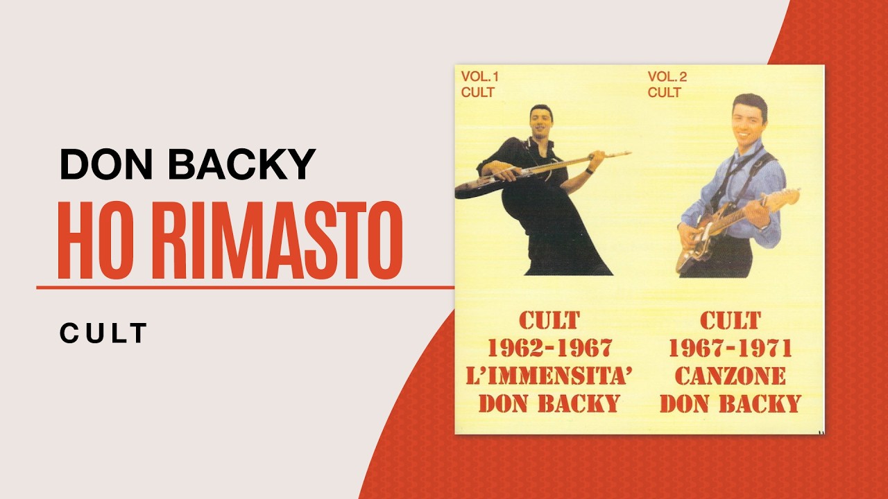 Don Backy - HO RIMASTO (Video Ufficiale + Testo)