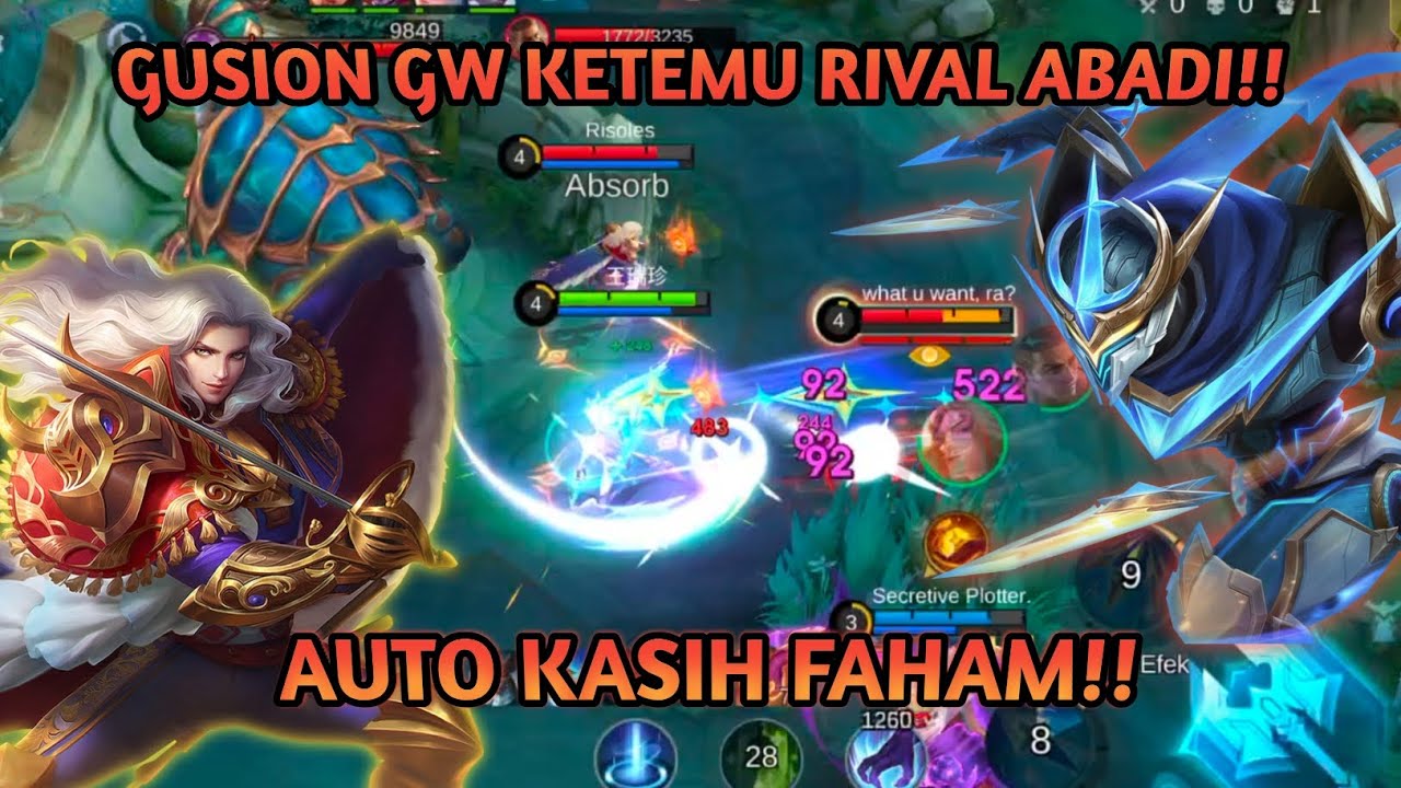 2 Hero Jungle Rival Pada Masanya! Gusion vs Lancelot - MLBB