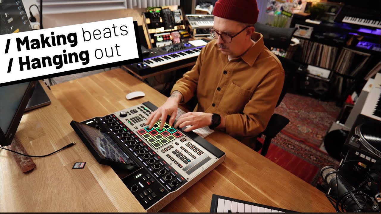 Chill MPC XL beatmaking / hangout session