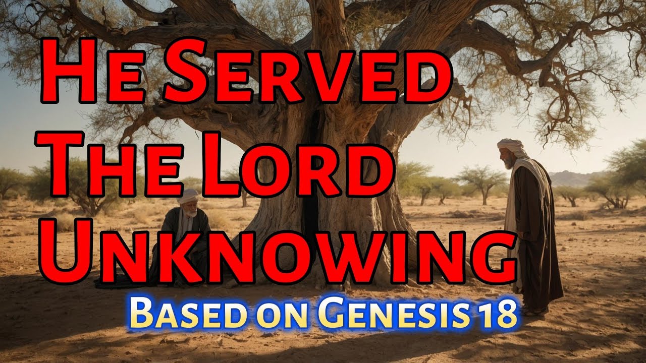 Abraham Welcomed 3 Angels or Visitors and Served Them Food and Hospitality