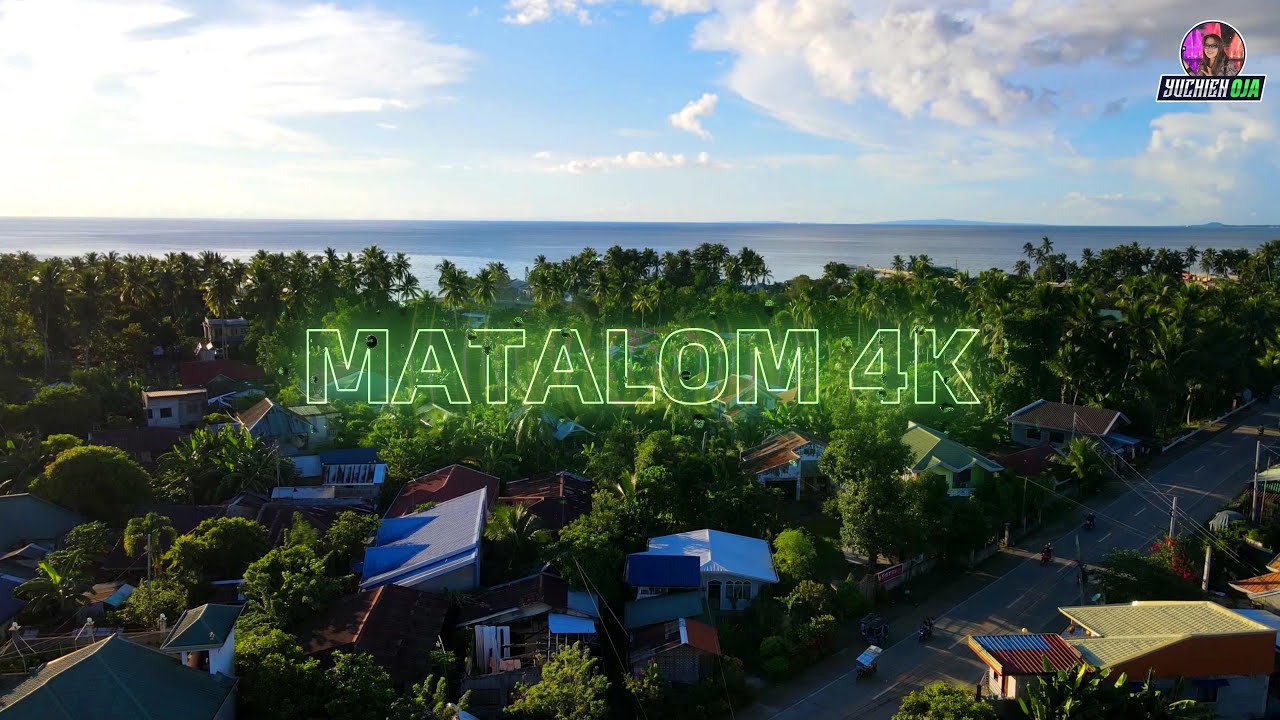 MATALOM LEYTE AERIAL VIEW 4K