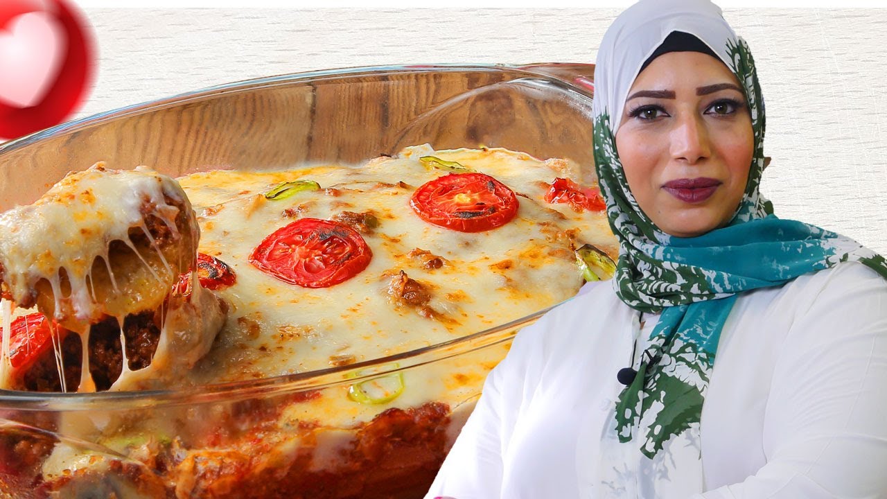 وجبة البطاطس مع اللحم المفروم,, كلها في صينية واحدة على طريقة منى ياسين