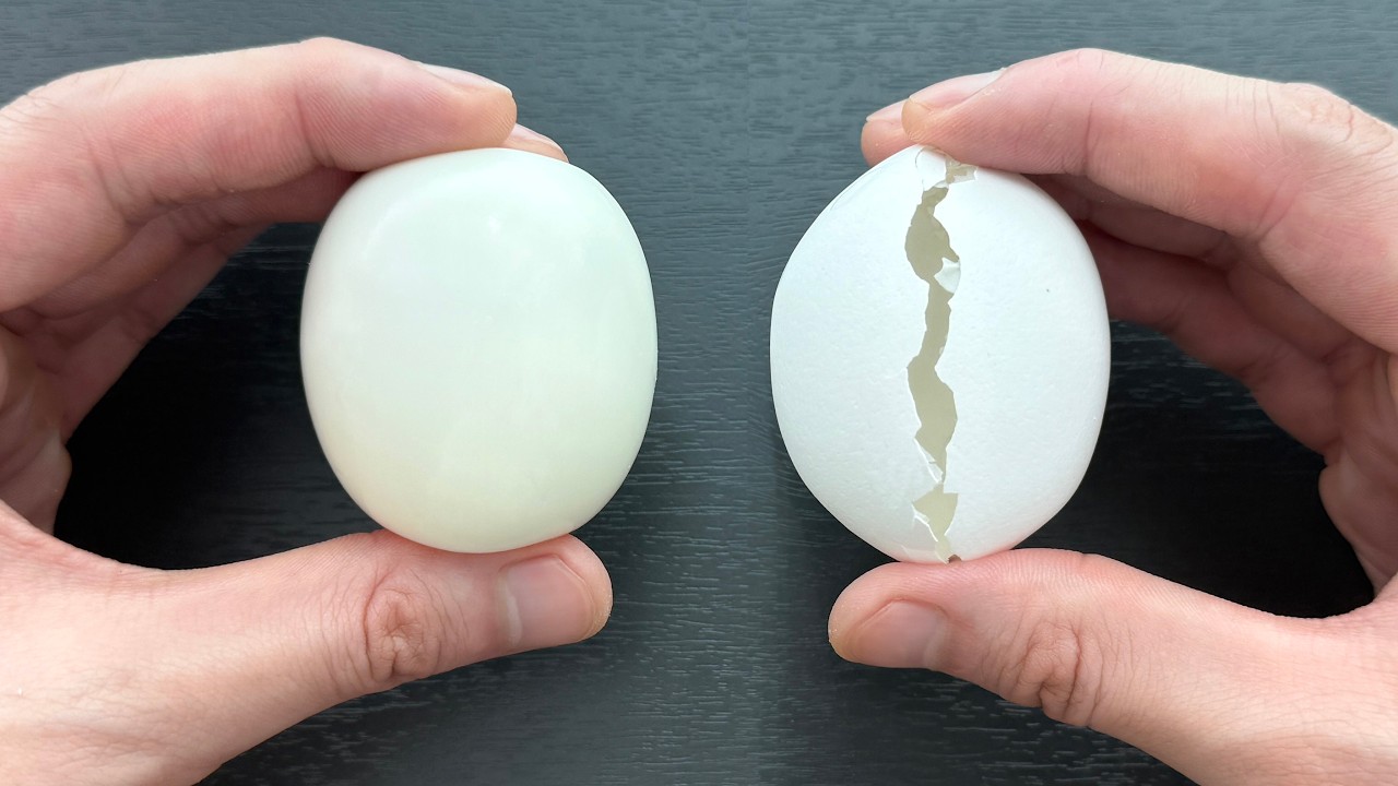 계란을 물에 바로 삶지 마십시오! 5성급 호텔에서 계란 삶는 방법을 알립니다!