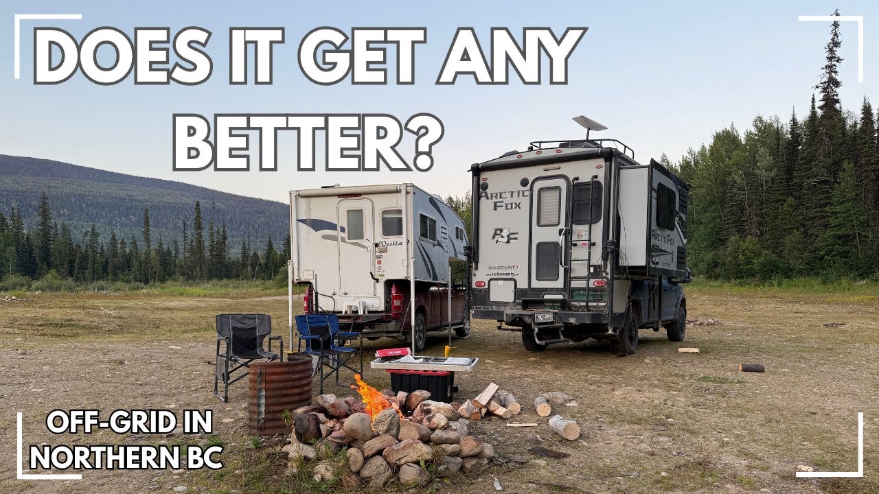 OFF-GRID Camping/Fishing in NORTHERN BC with DAD