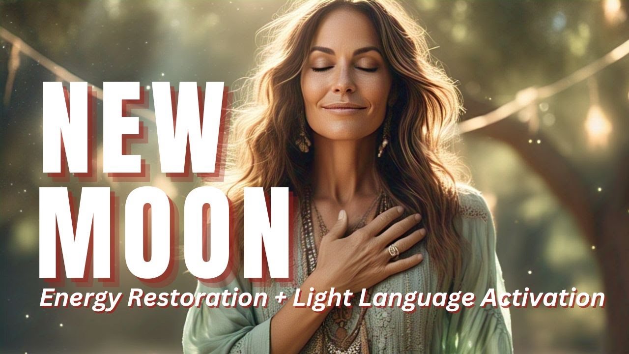 New Moon Meditation JANUARY 2026 | Energy Restoration & Light Language Activation