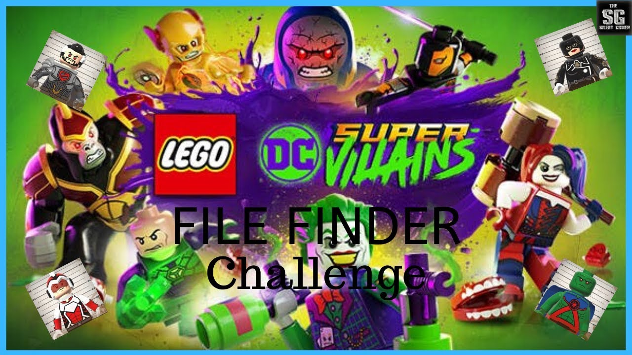 LEGO DC SUPERVILLAINS CHALLENGES - PART 1: File Finder