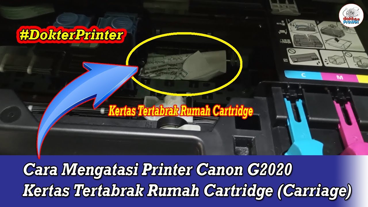 Cara Mudah Mengatasi Canon G2020 Kertas Nyangkut yang BENAR dan AMAN