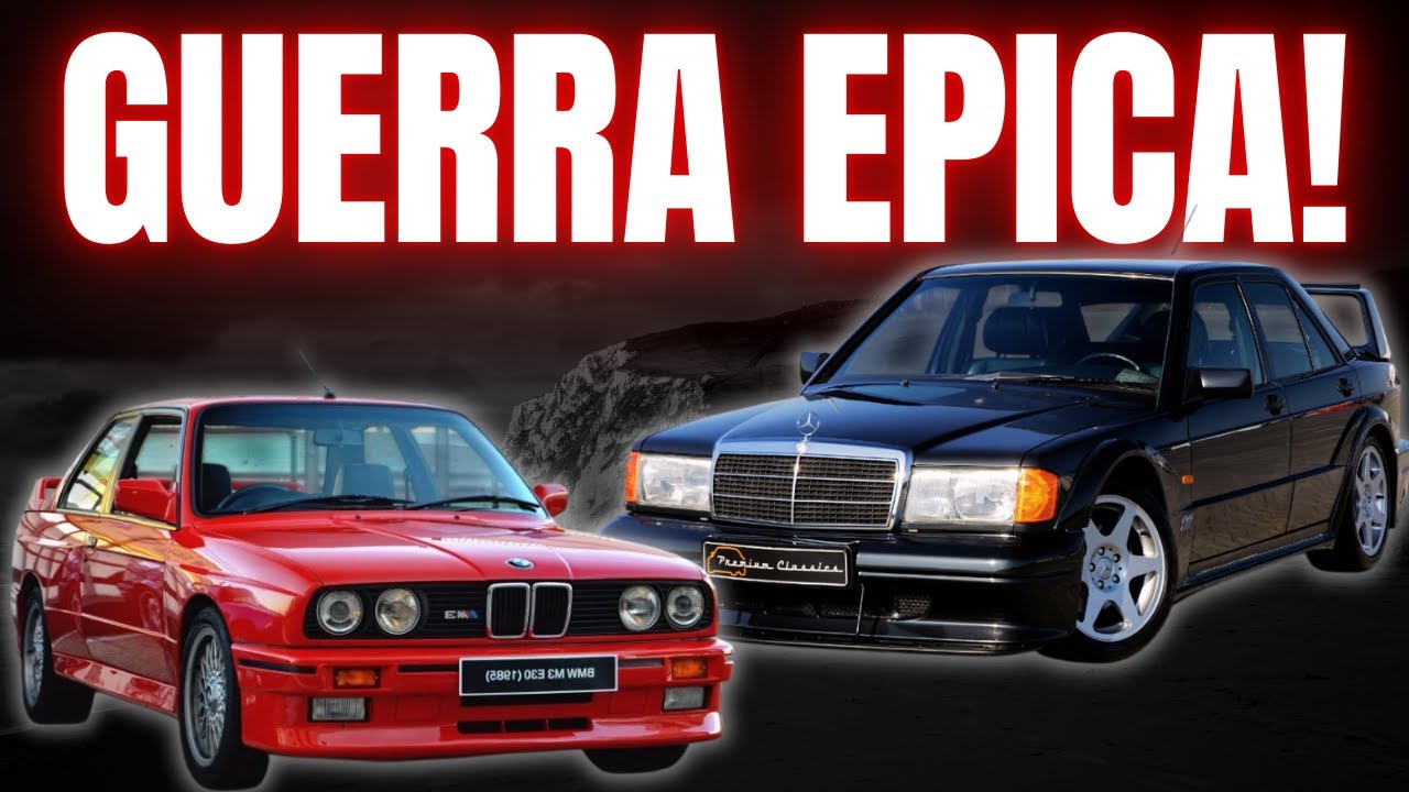 El duelo que definió una época: BMW M3 E30 vs Mercedes 190E Evo