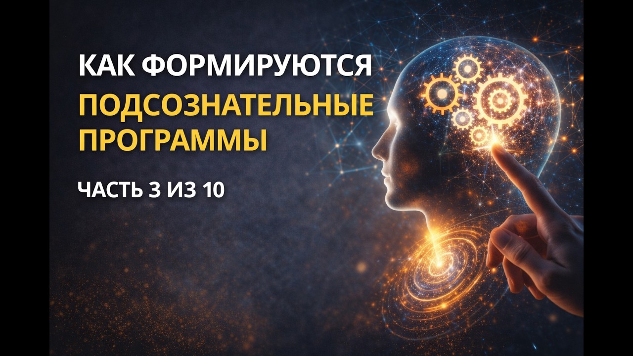 Как формируются подсознательные программы 3/10