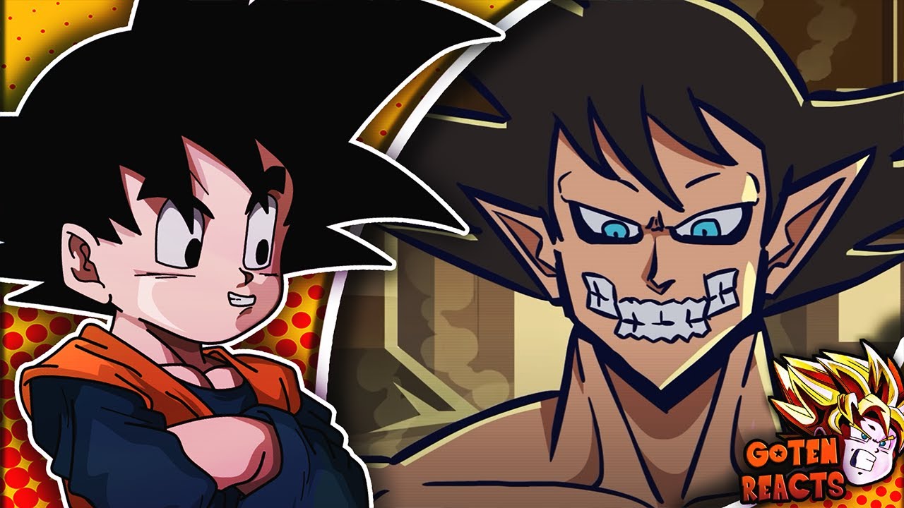 Goten Reacts To Attack on Goku (Parody)