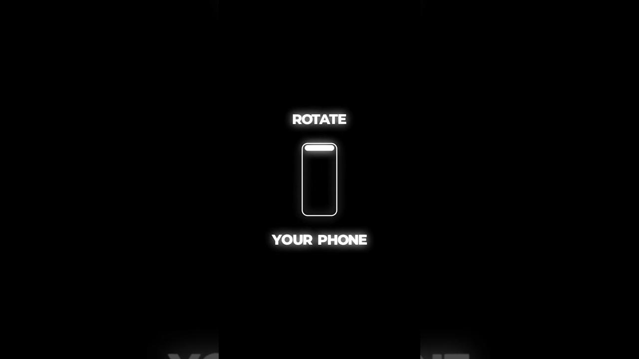 ROTATE YOUR PHONE #animation #alightmotion #capcut