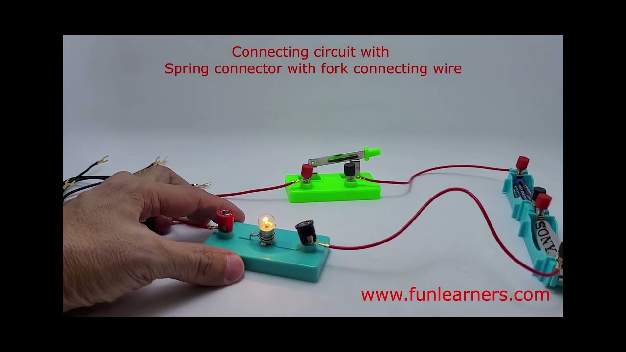 spring connector and fork connector