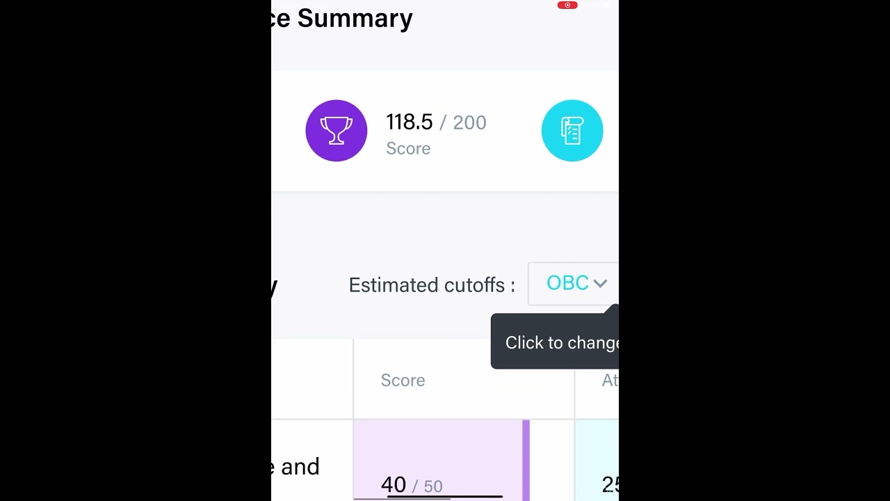 Marks will be gradually increased ✅ cutoff 130