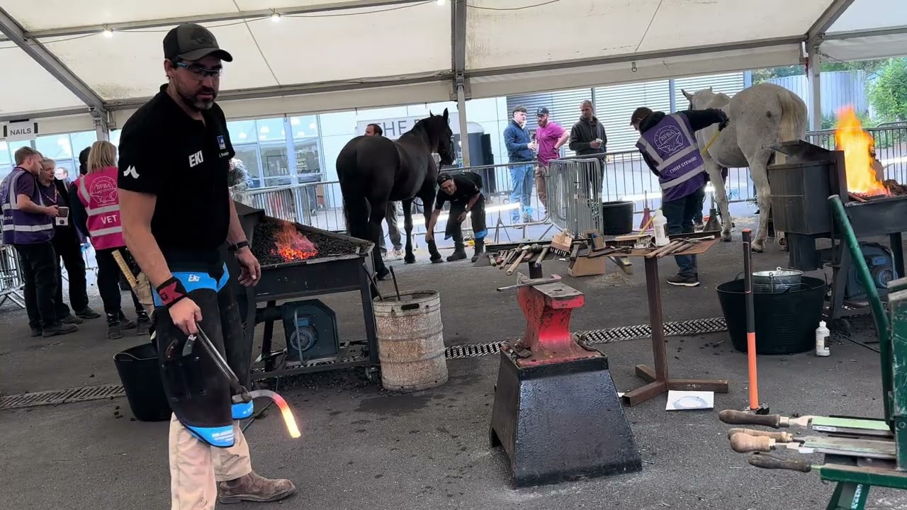 2@ rondas de la class3 del concurso de herradores dé Stoneleigh 2025