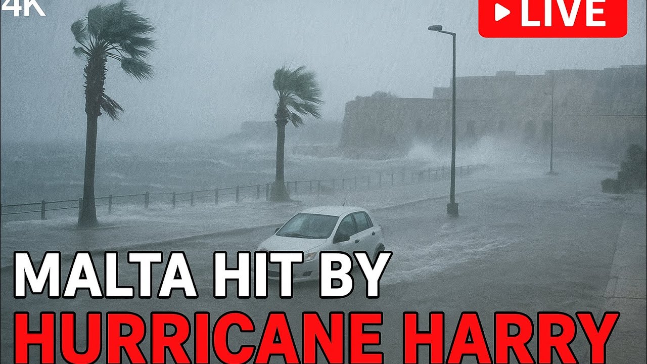 🔴Malta Live Stream in 4K UHD 24/7 + Chill Out Music Vibes