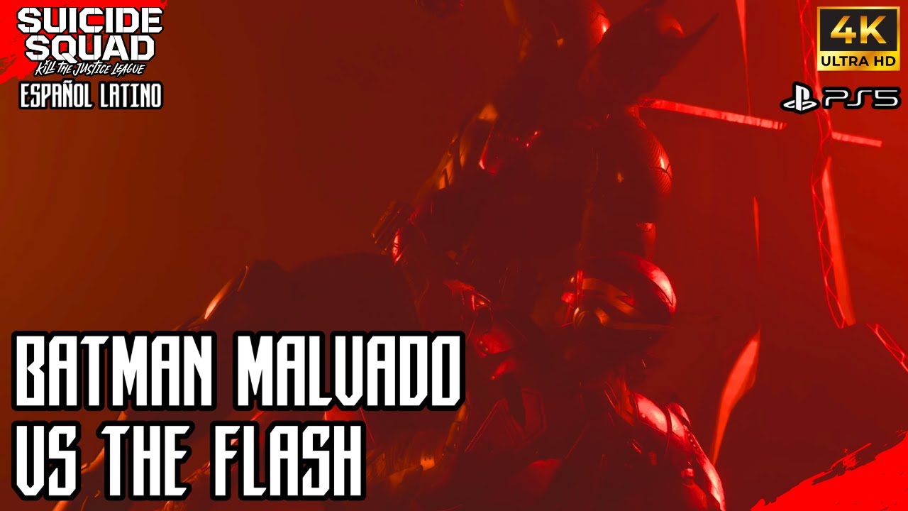 Escena de  Batman Malvado Vs The Flash Espa&ntilde;ol latino - Suicide Squad Kill The Justice League (2024)