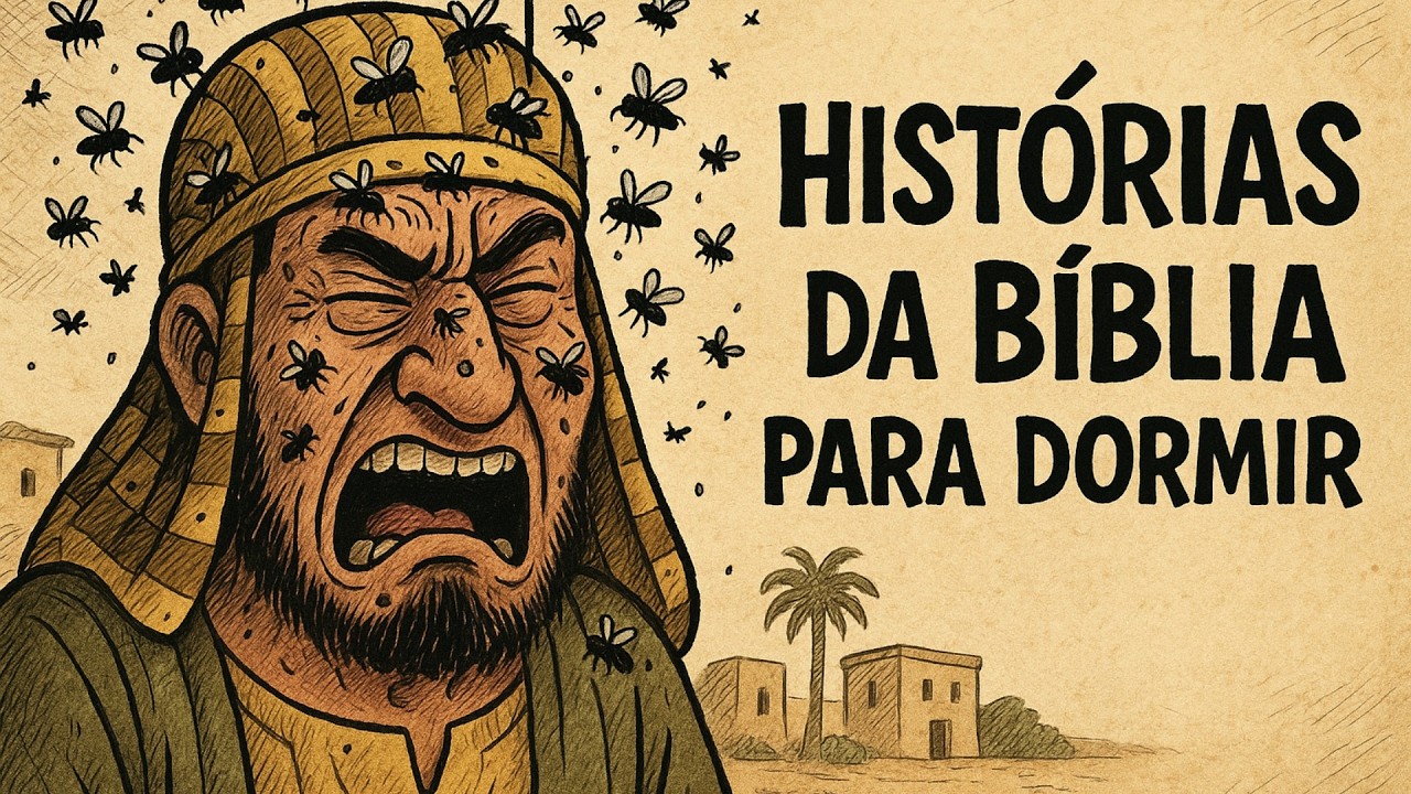 10 PRAGAS do EGITO: Voc&ecirc; SOBREVIVERIA a ESSE CAOS? | Hist&oacute;rias da B&iacute;blia para Dormir