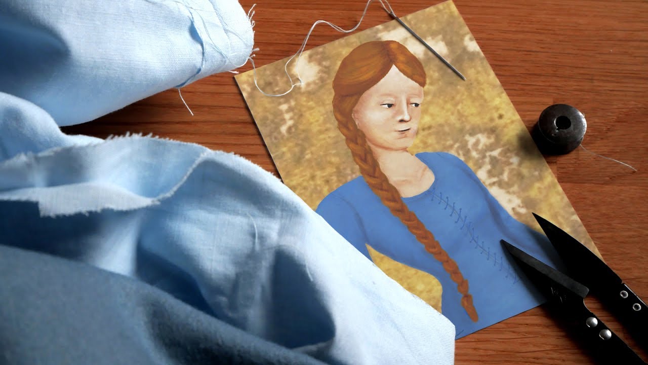 Sewing the Kirtle for the Stag High Court Lady Ensemble