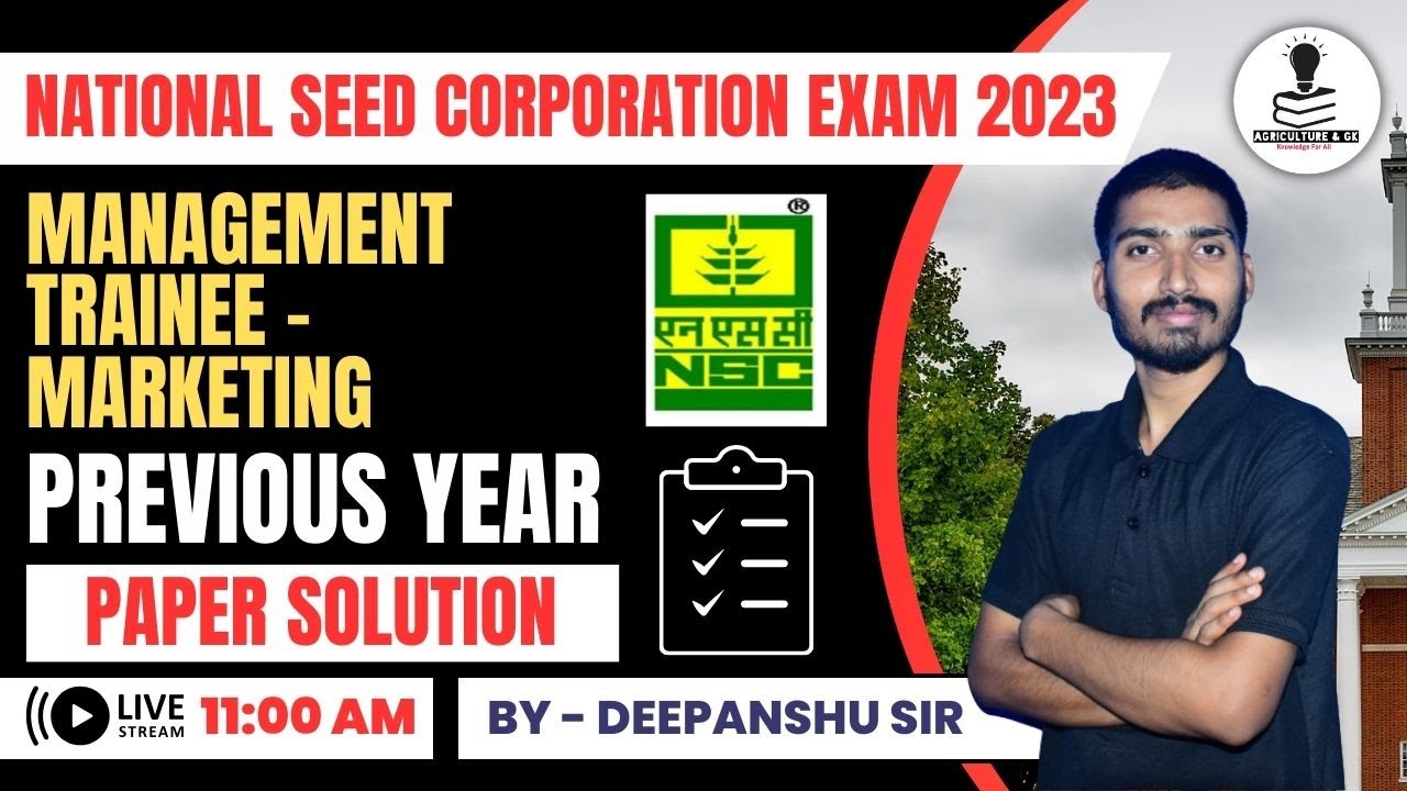 NSCL Exam 2023 | Management Trainee (Marketing)  Previous Year Paper Solution | NSCL Trainee Paper